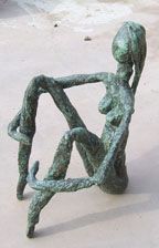 femme assise